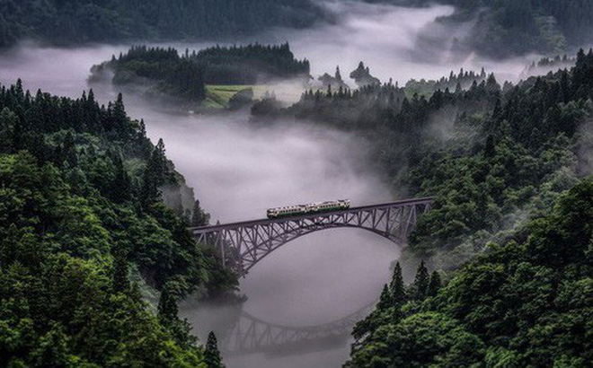 Tadami Line: Chuyến tàu hỏa “nhỏ xinh” nhất Nhật Bản, đi qua 4 mùa là 4 khung trời khác nhau