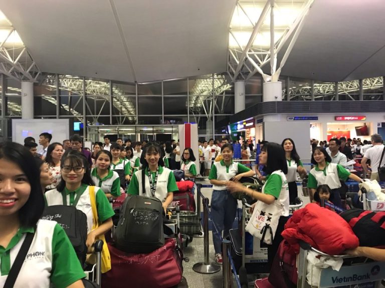 Chuyến bay chở hoài bão 28 thực tập sinh Hải Phong