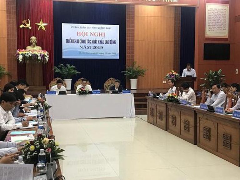 Hải Phong tham gia hội nghị triển khai công tác XKLĐ Tỉnh Quảng Nam 2019