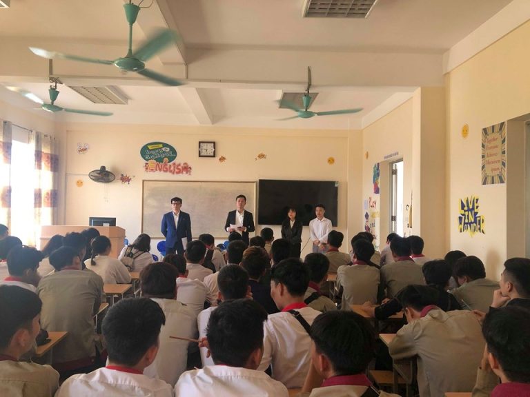 Hải Phong., Jsc tổ chức thi thử N5 cho sinh viên Trường CĐ Nghề CNC Hà Nội