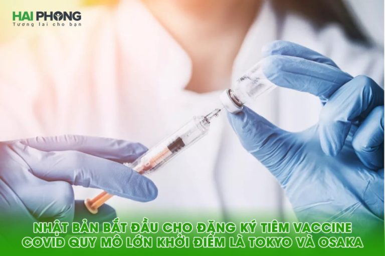 NHẬT BẢN BẮT ĐẦU TIÊM VACCINE QUY MÔ LỚN