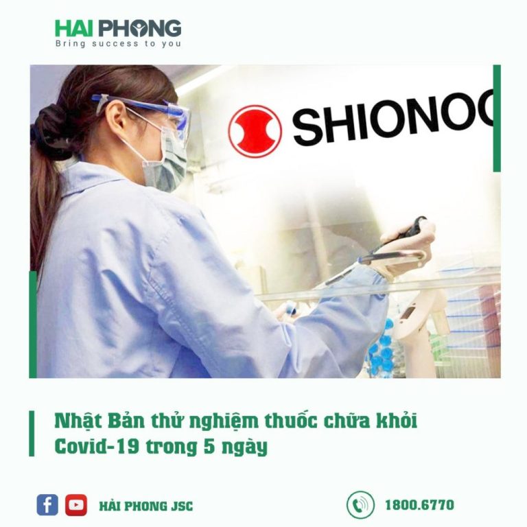 Nhật Bản thử nghiệm thuốc chữa khỏi Covid-19 trong 5 ngày