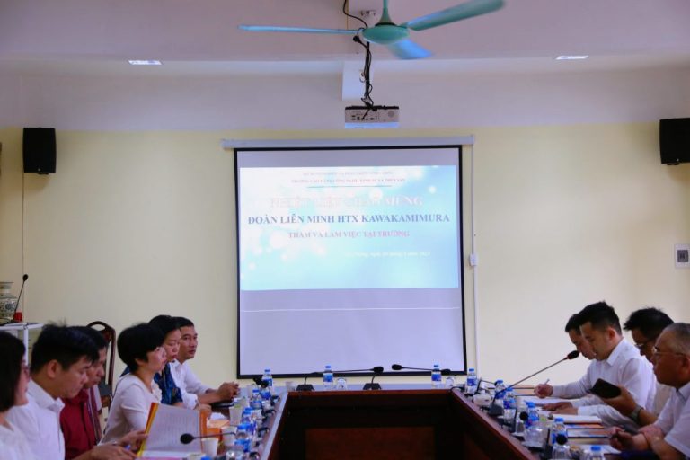 Hải Phong Group đồng hành cùng Liên minh Hợp tác xã Kawakamimura (Nhật Bản) trong chuyến thăm Cao đẳng Công nghệ, Kinh tế & Thủy sản