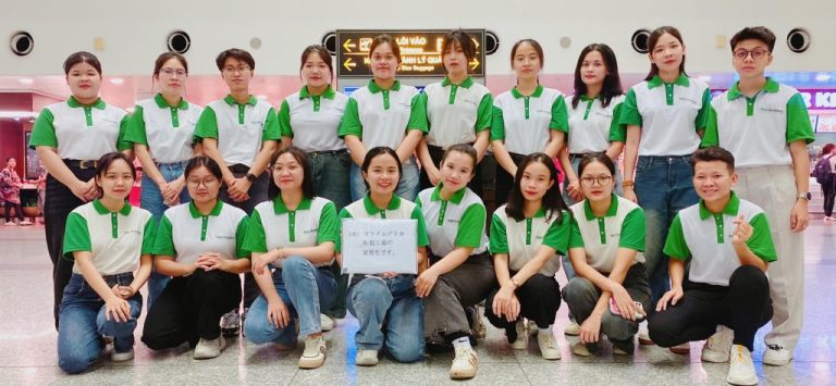 Chúc mừng 18 học viên Hải Phong thuộc Tập đoàn Prime Delica chính thức xuất cảnh sang Nhật Bản ngày 29/4/2024