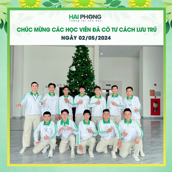 27 Học Viên Hải Phong Đạt Tư Cách Lưu Trú (COE) Tại Nhật Bản – Bước Khởi Đầu Cho Hành Trình Mới