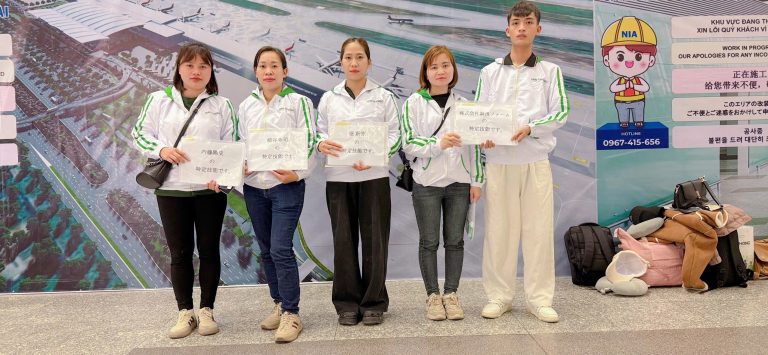 HỌC VIÊN HẢI PHONG XUẤT CẢNH SANG NHẬT BẢN THEO DIỆN THỰC TẬP SINH VÀ KỸ NĂNG ĐẶC ĐỊNH (TOKUTEI GINO)