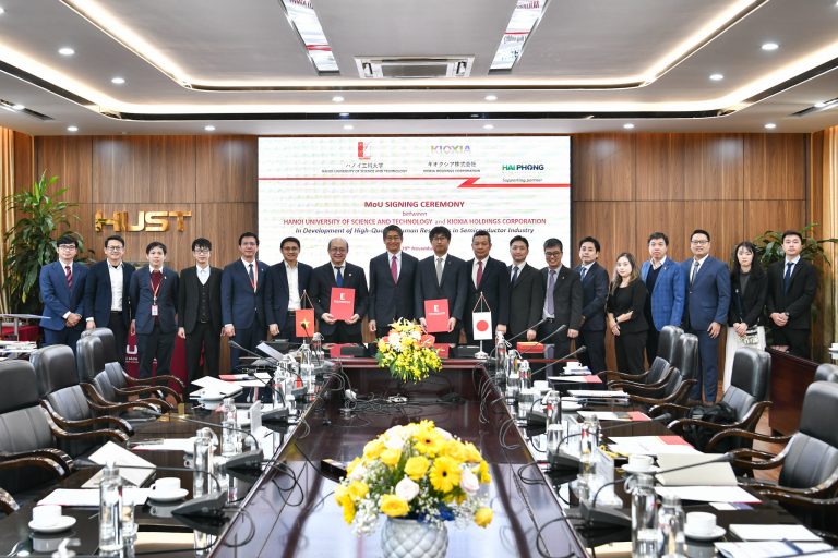 Hải Phong đồng hành cùng ĐH Bách khoa Hà Nội và Tập đoàn KIOXIA (Nhật Bản) trong phát triển nhân lực bán dẫn chất lượng cao