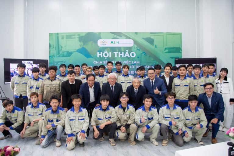 Hải Phong Group đồng hành cùng CTECH mở rộng cơ hội việc làm ngành Công nghệ Ô tô tại Nhật Bản