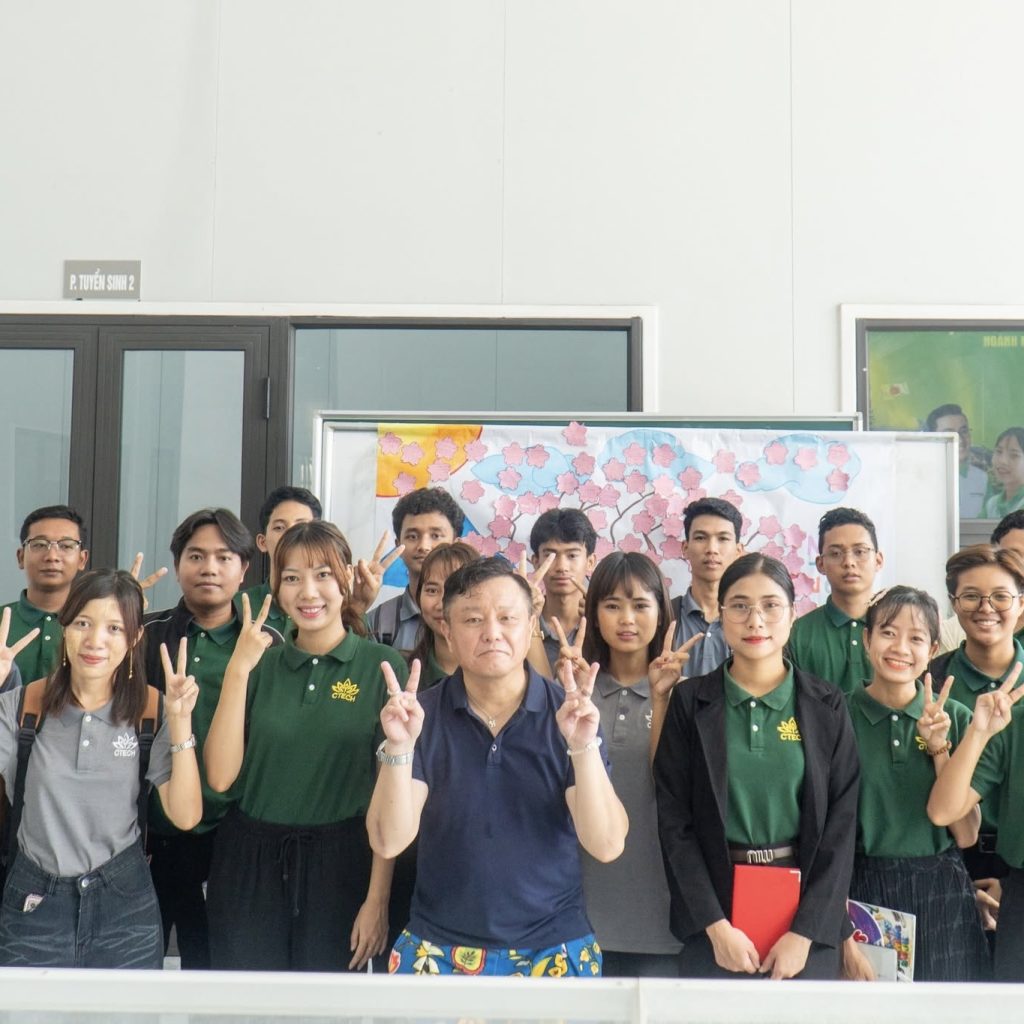 Du học sinh Myanmar gửi gắm ước mơ sang Nhật Bản tại Hải Phong MTV