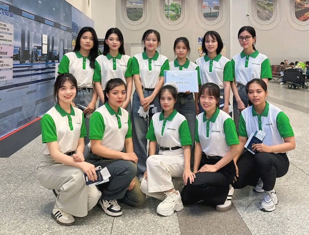 HỌC VIÊN HẢI PHONG XUẤT CẢNH NGÀY LÀM VIỆC TẠI TẬP ĐOÀN PRIME DELICA (CHƯƠNG TRÌNH 3 NĂM)