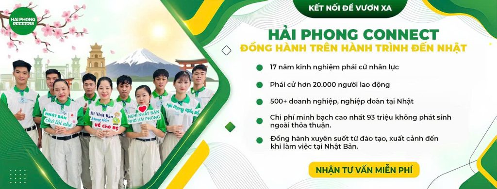 Hải Phong Connect đồng hành trên con đường đi nhật bản
