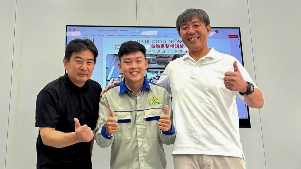 Học viên Hải Phong bế giảng khóa Đào tạo Bảo dưỡng ô tô chuẩn bị hành trìn mới tại Nhật Bản