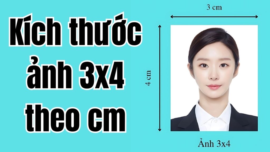 Kích thước ảnh thẻ 3x4 mới nhất