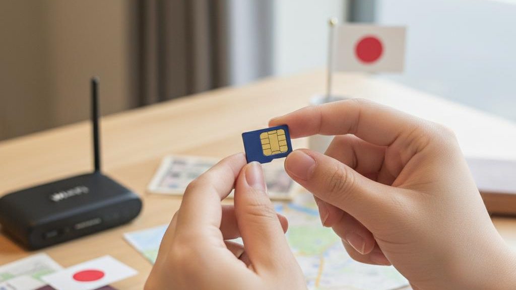Đăng ký SIM khi mới sang Nhật