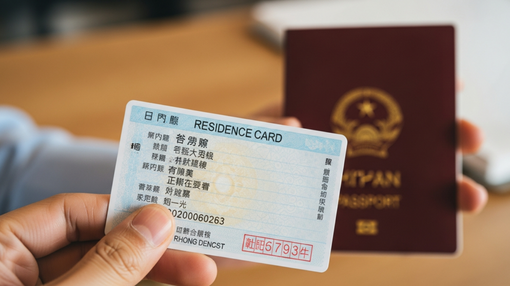 Thẻ cư trú Nhật Bản được cấp khi nào?