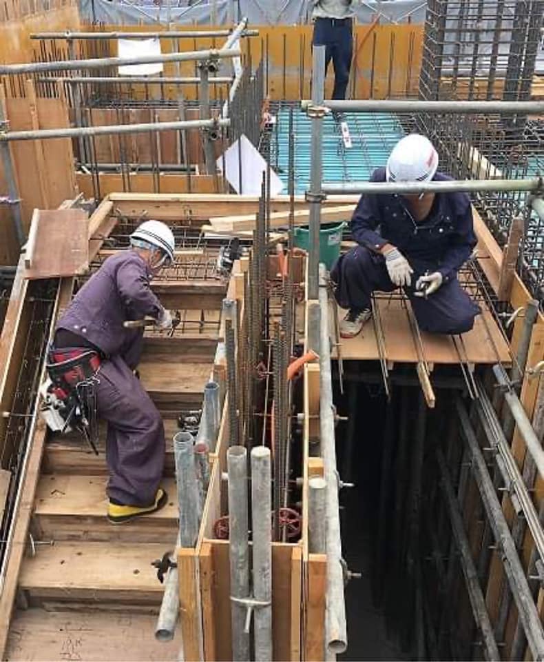 Yêu cầu thể lực và sức khỏe làm cốp pha tại Nhật