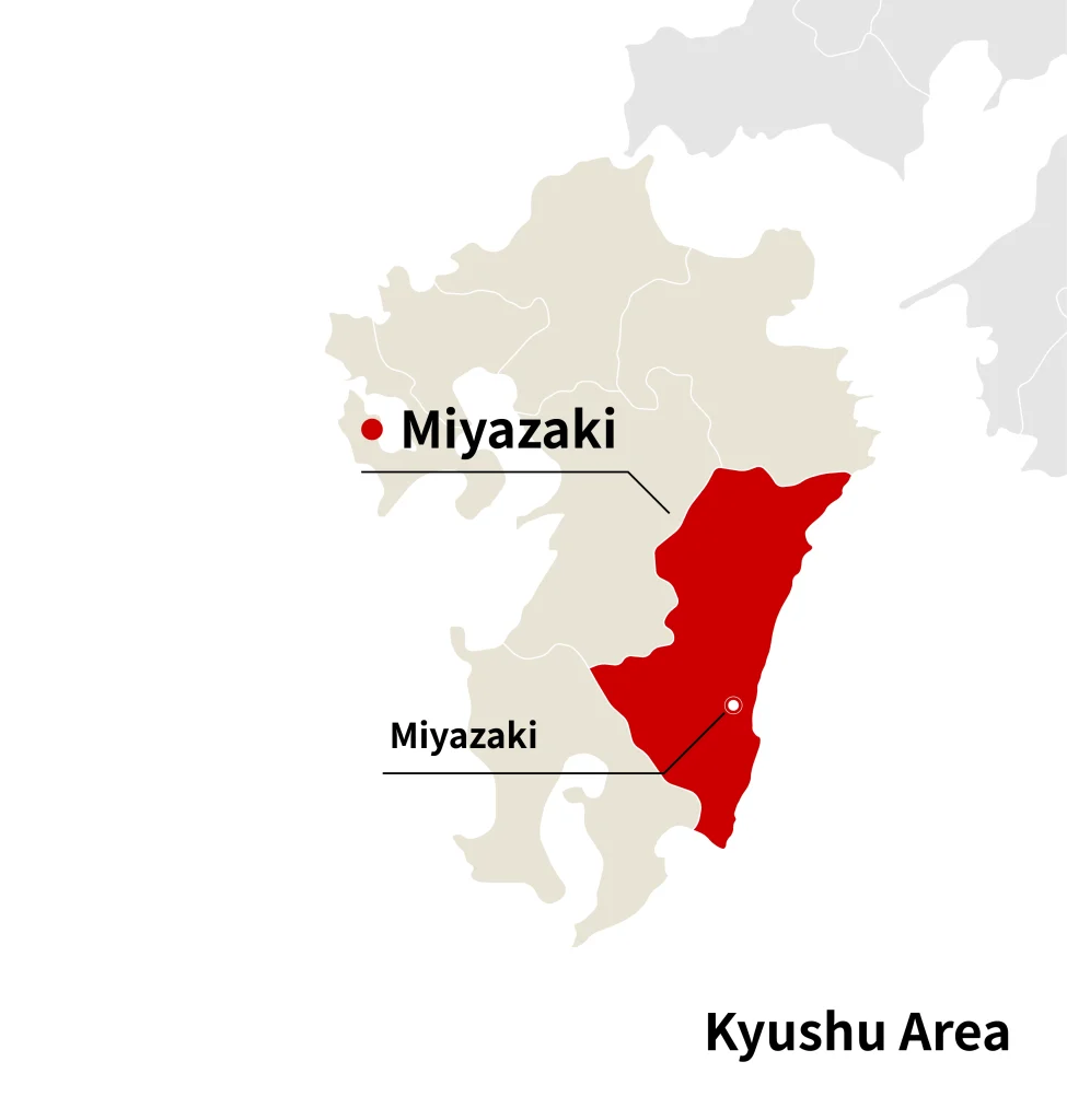 Tổng quan về tỉnh Miyazaki – Trung tâm Nông nghiệp và Thực phẩm vùng Kyushu